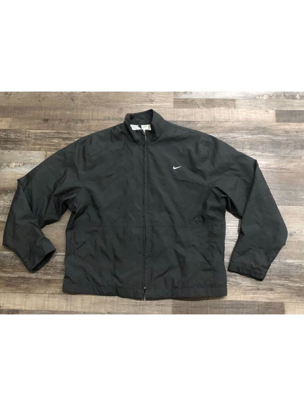 Vintage Nike Youth Boys Large 12-124 Charcoal Gray Full Zip Athletic Jacket